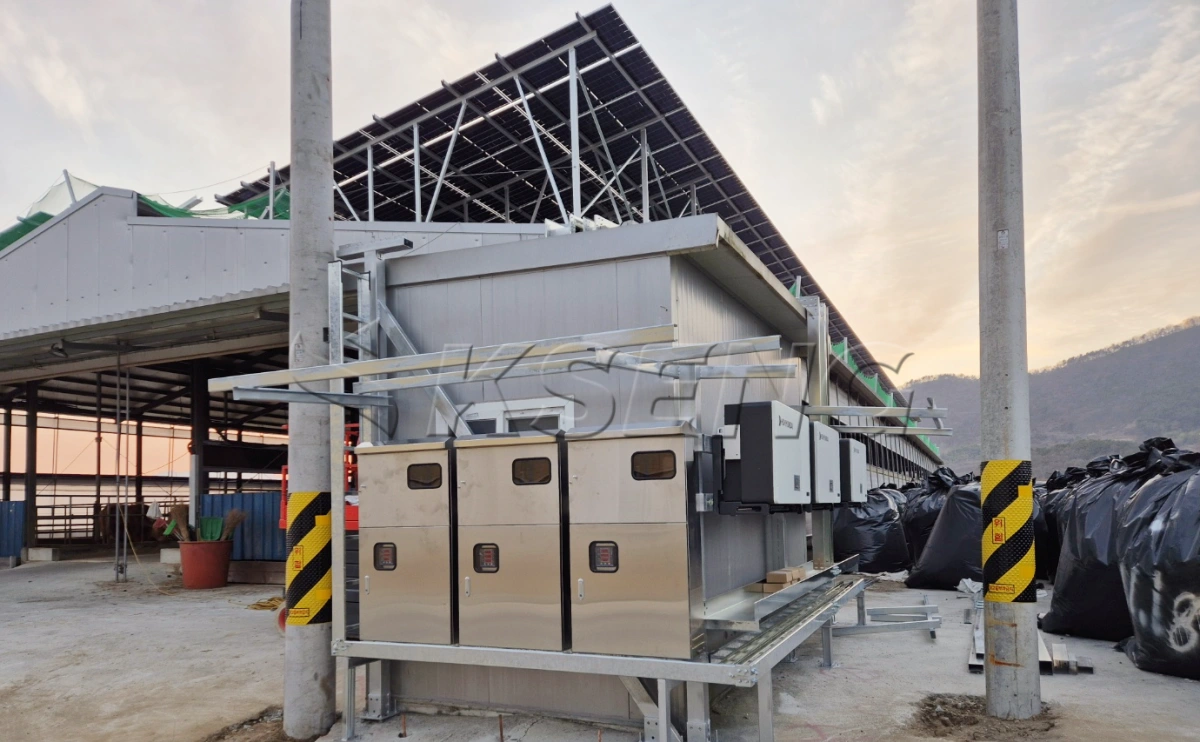 韩国庆南彩钢瓦光伏支架299KW