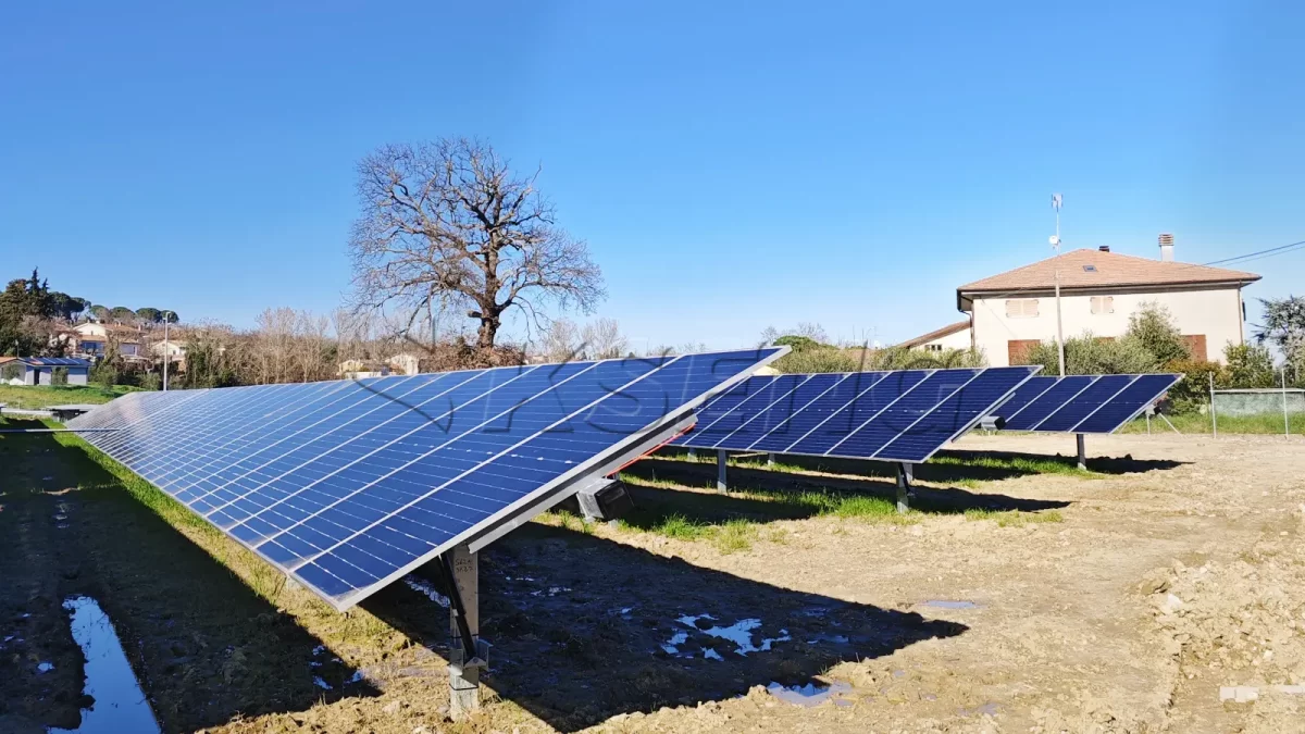 意大利单轴跟踪光伏支架11MW