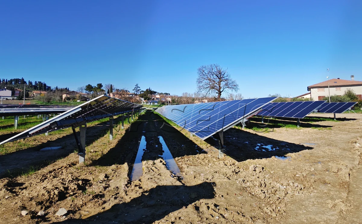 意大利单轴跟踪光伏支架11MW