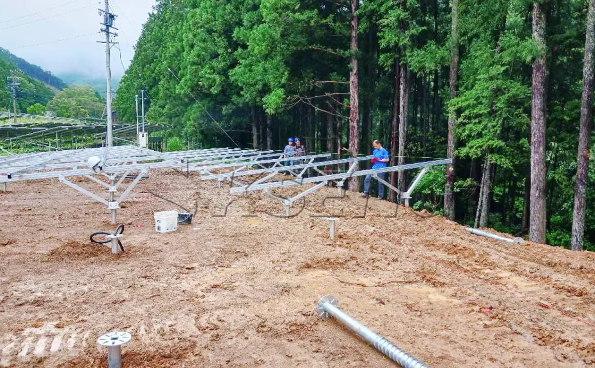 日本三重县地面光伏支架740KW
