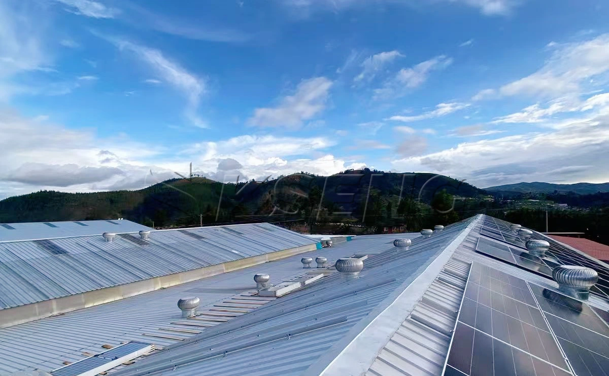 厄瓜多尔彩钢瓦光伏支架2MW