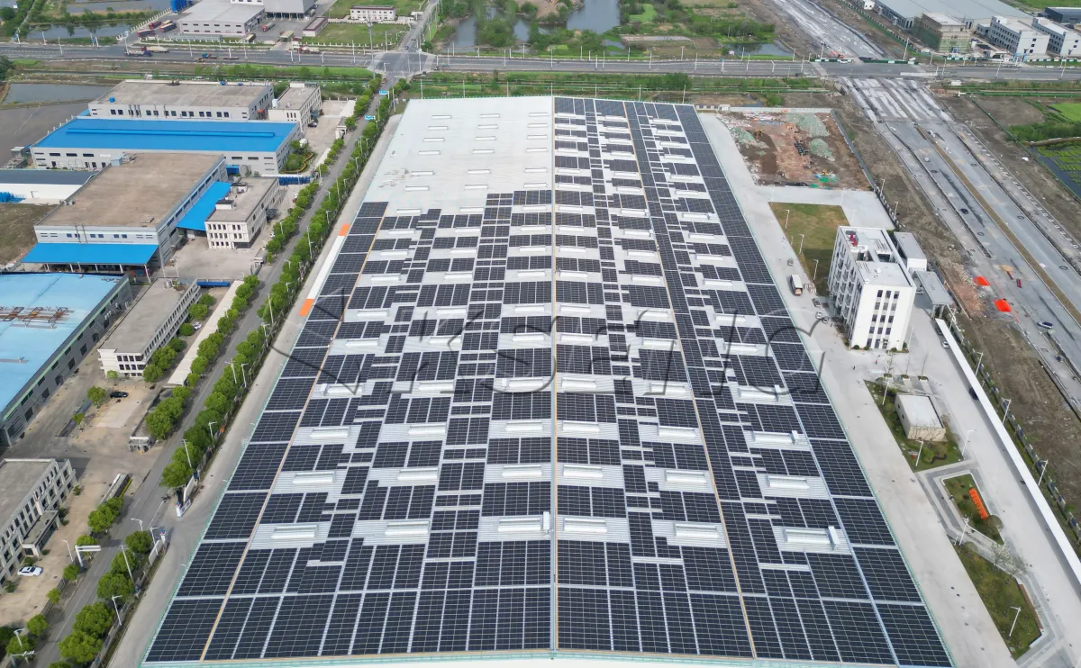 安徽芜湖彩钢瓦光伏支架11.6MW