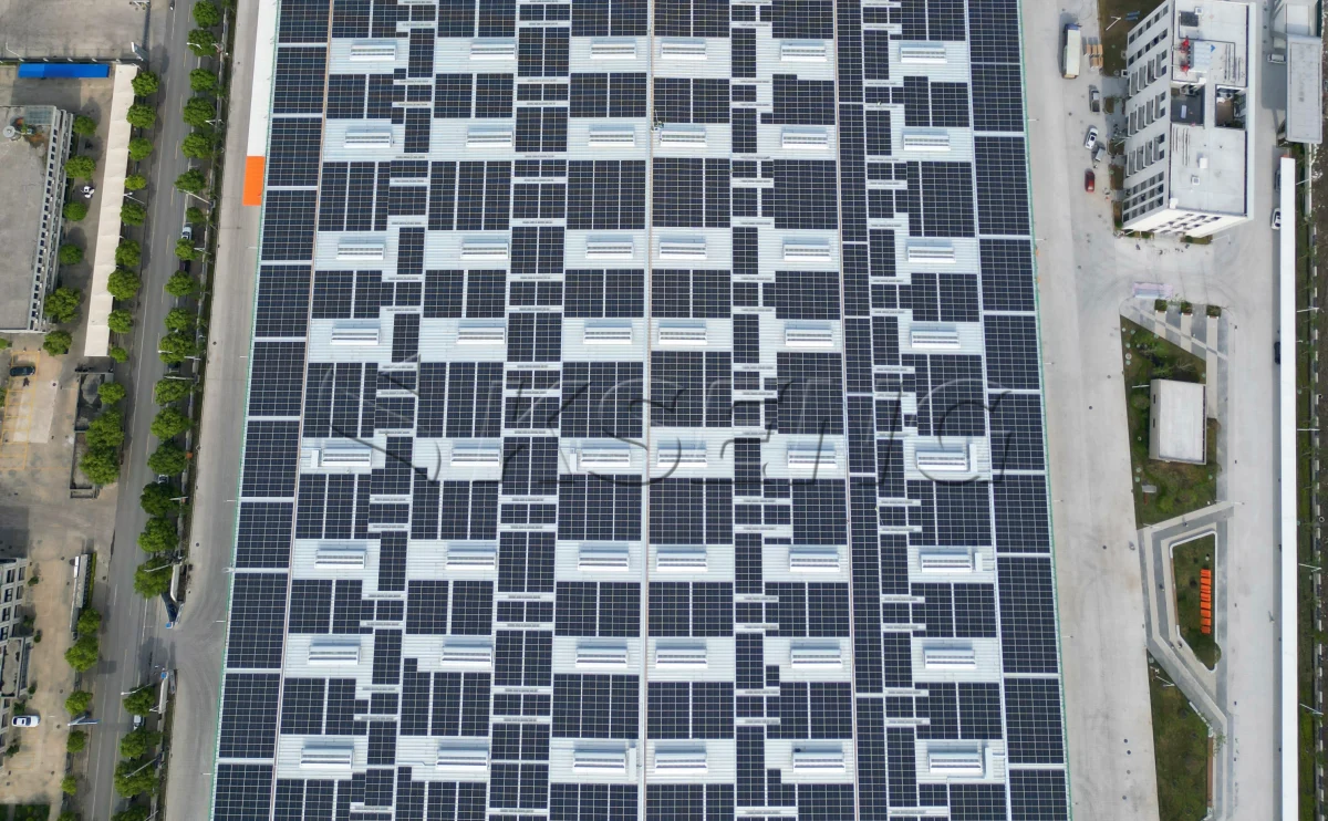 安徽芜湖彩钢瓦光伏支架11.6MW