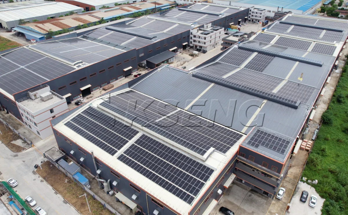 广东佛山彩钢瓦光伏支架4.5MW