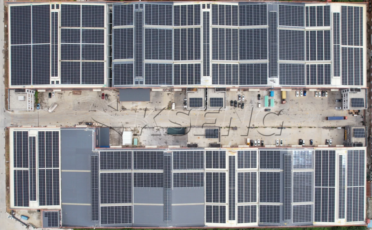 广东佛山彩钢瓦光伏支架4.5MW