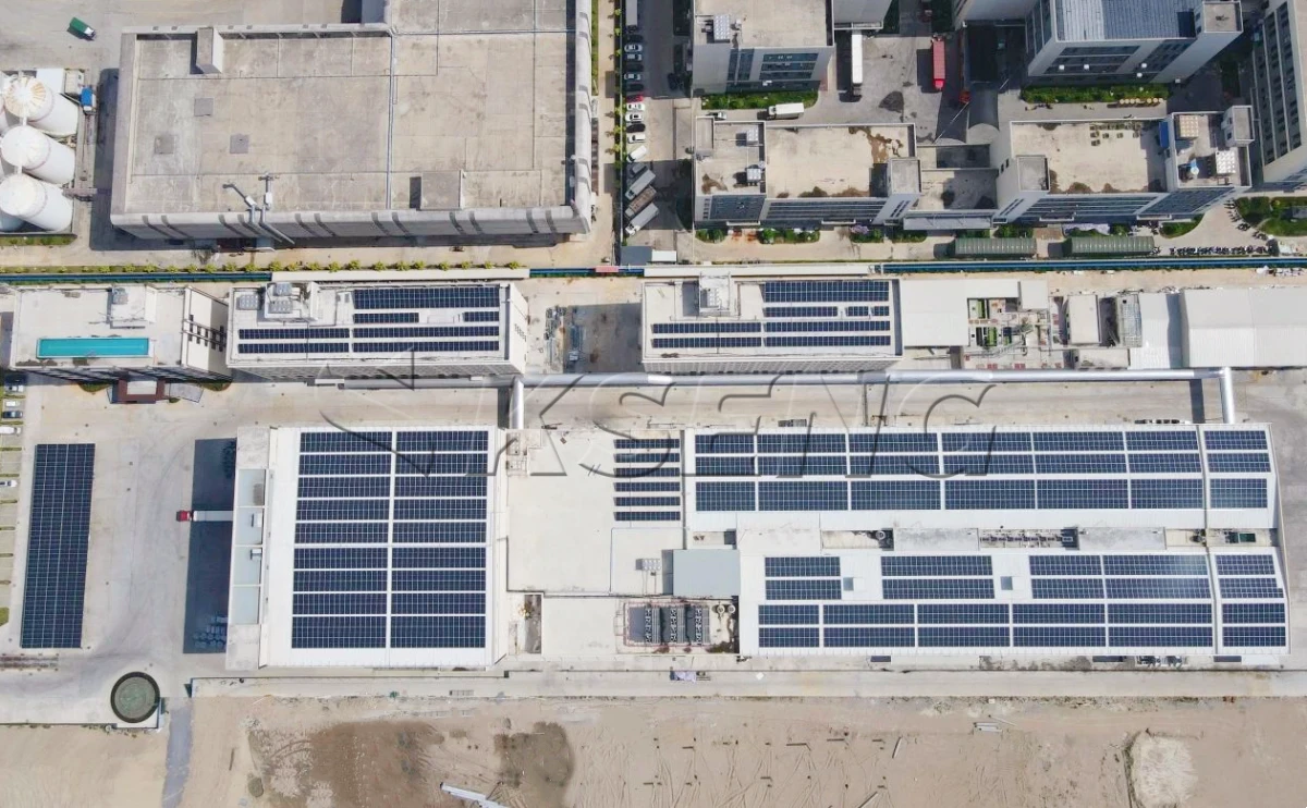 福建福清屋顶光伏支架1.6MW