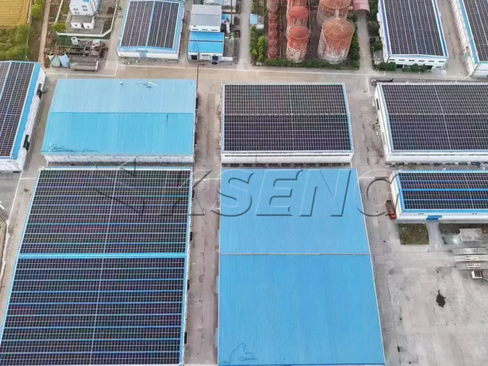 安徽和县彩钢瓦光伏支架5.71MW
