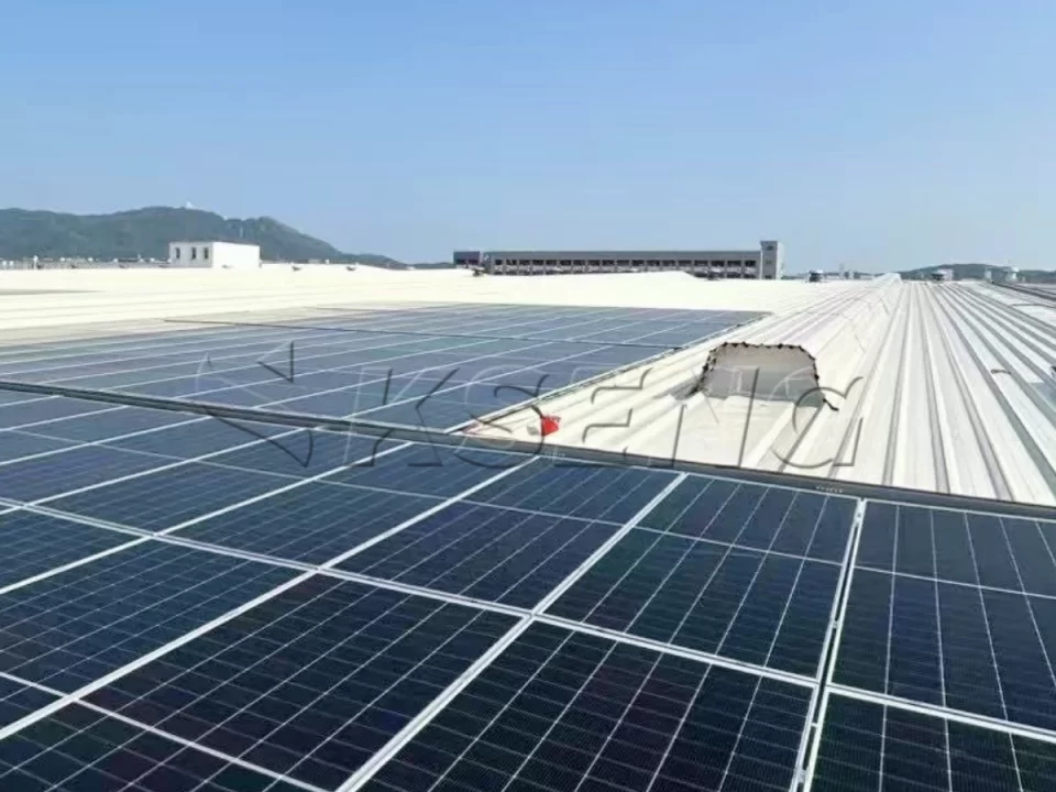 福建厦门彩钢瓦光伏支架1596KW