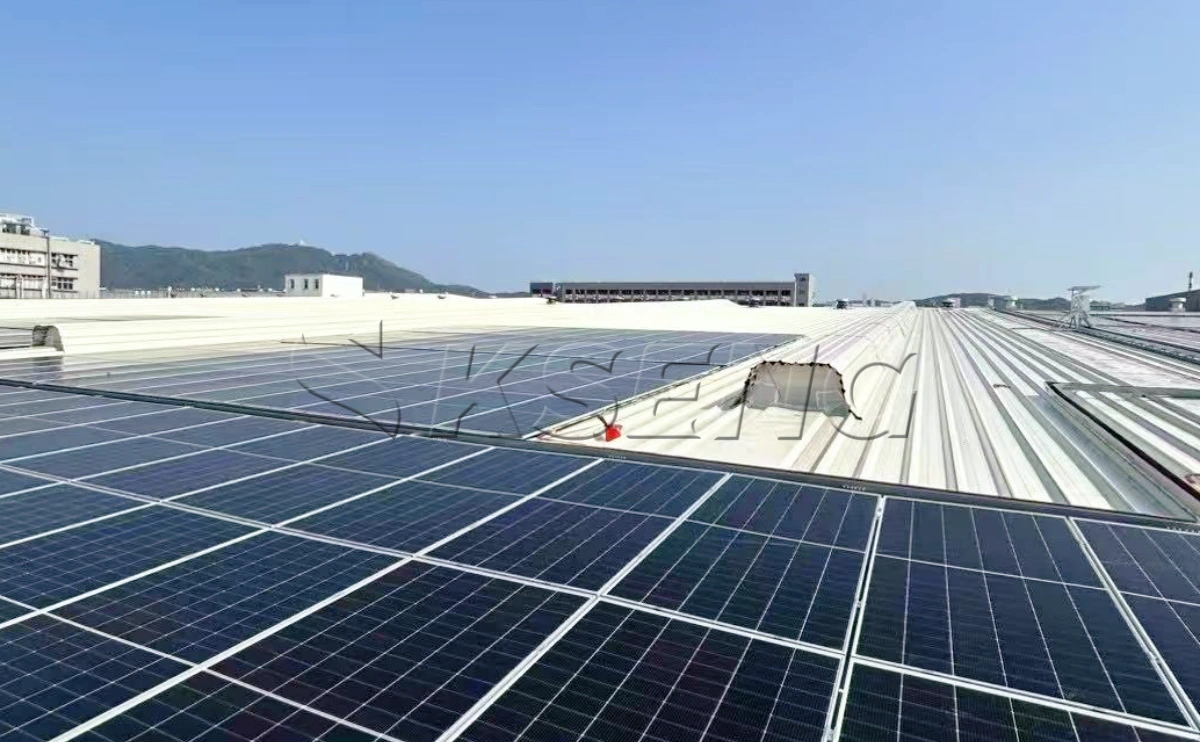 福建厦门彩钢瓦光伏支架1596KW